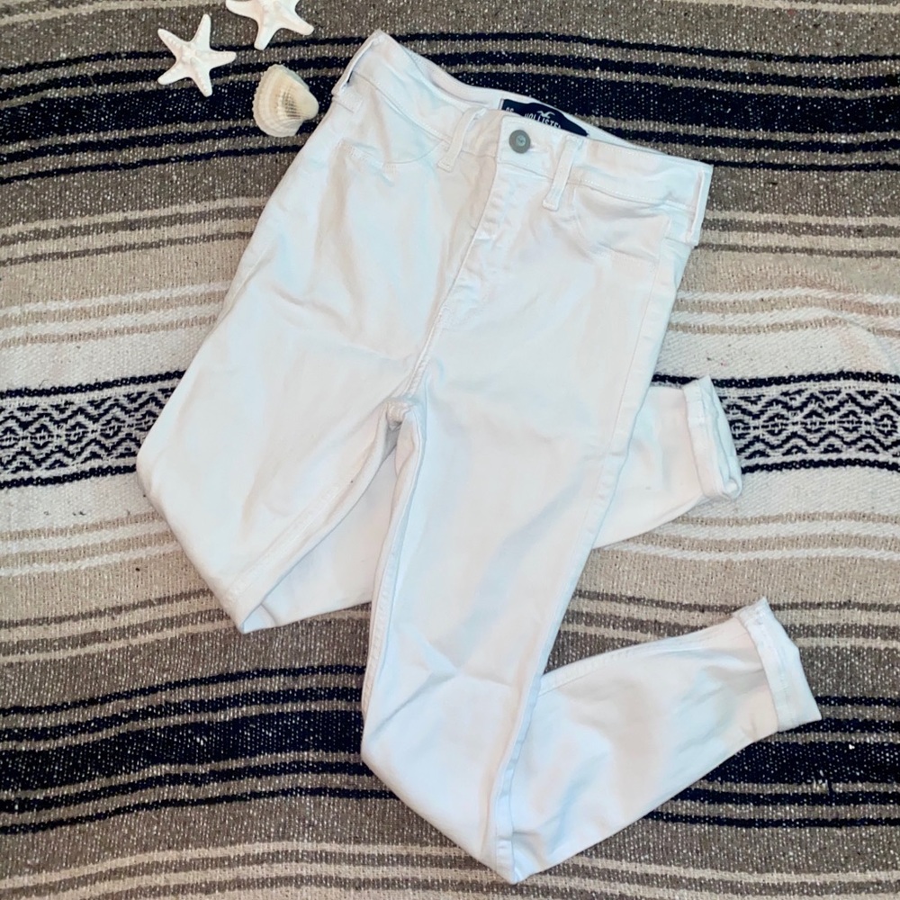 White Hollister Jeggings